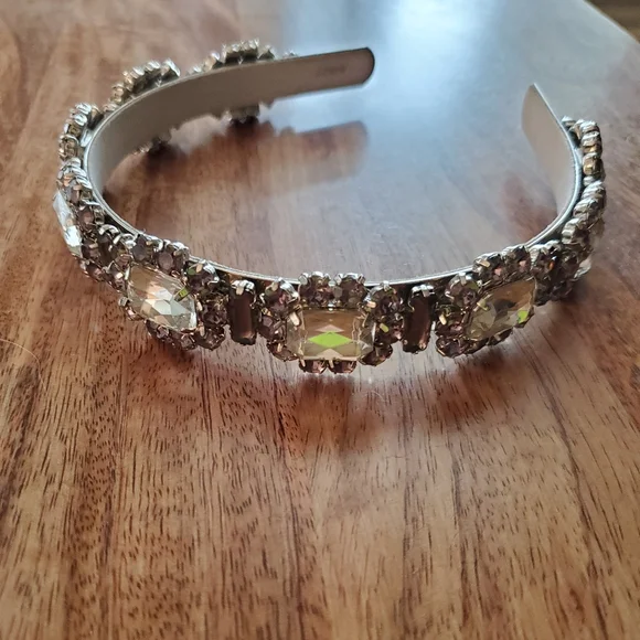 J. Crew | Accessories | J Crew Rhinestone Headband | Poshmark display picture 1